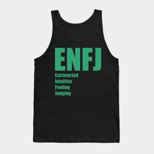 ENFJ The Protagonist MBTI types 7A Myers Briggs personality Tank Top